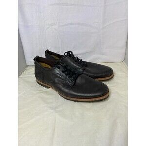 Timberland Bardstown A19VK Plain Toe Black Leather Casual Men's 11 Oxfords Shoes